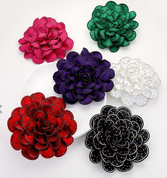 Flower Hair/Brooch