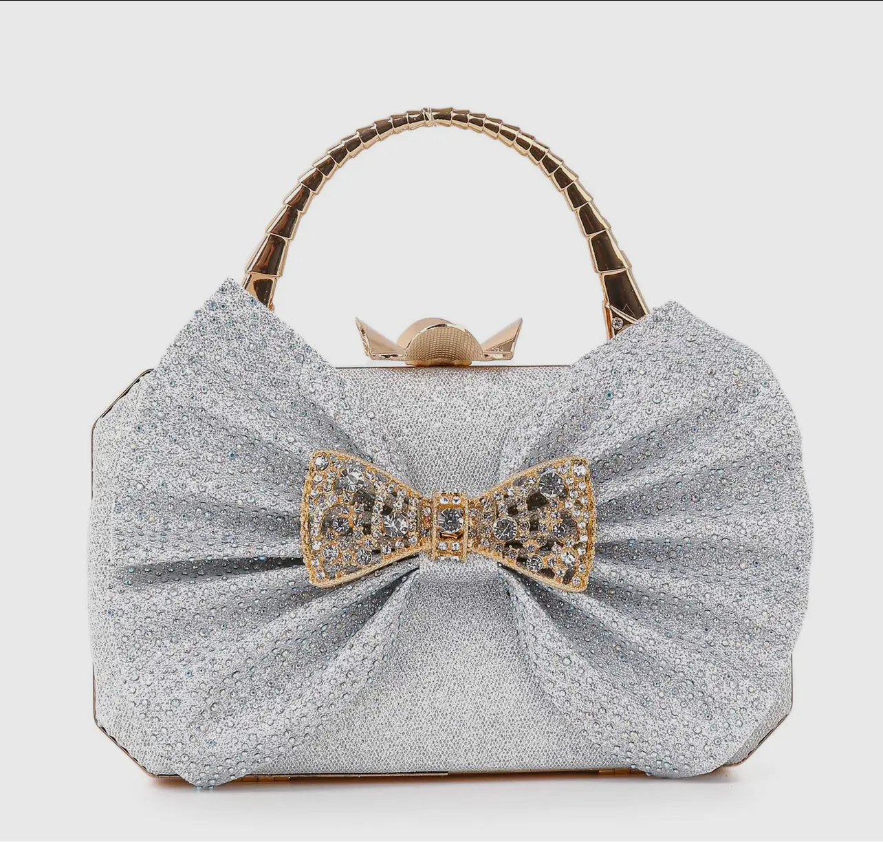 Sparkling Bow Accented Bag