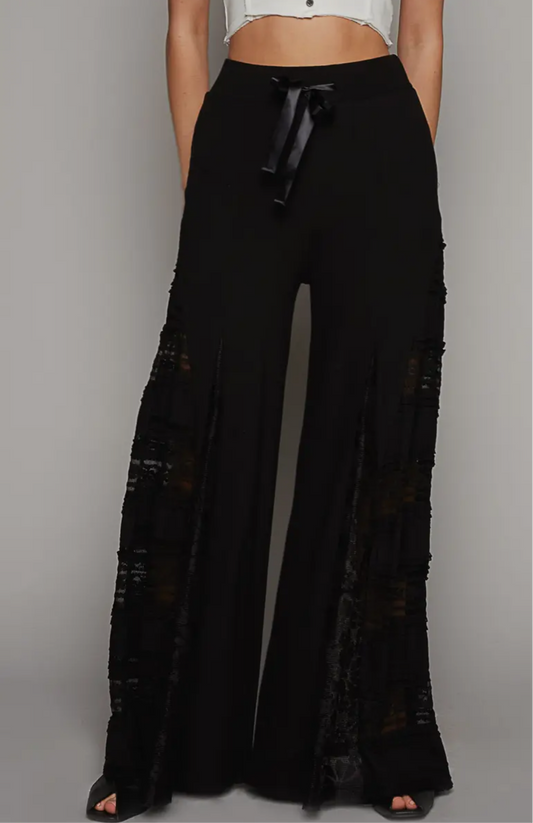 Fancy Lace Contract Pants