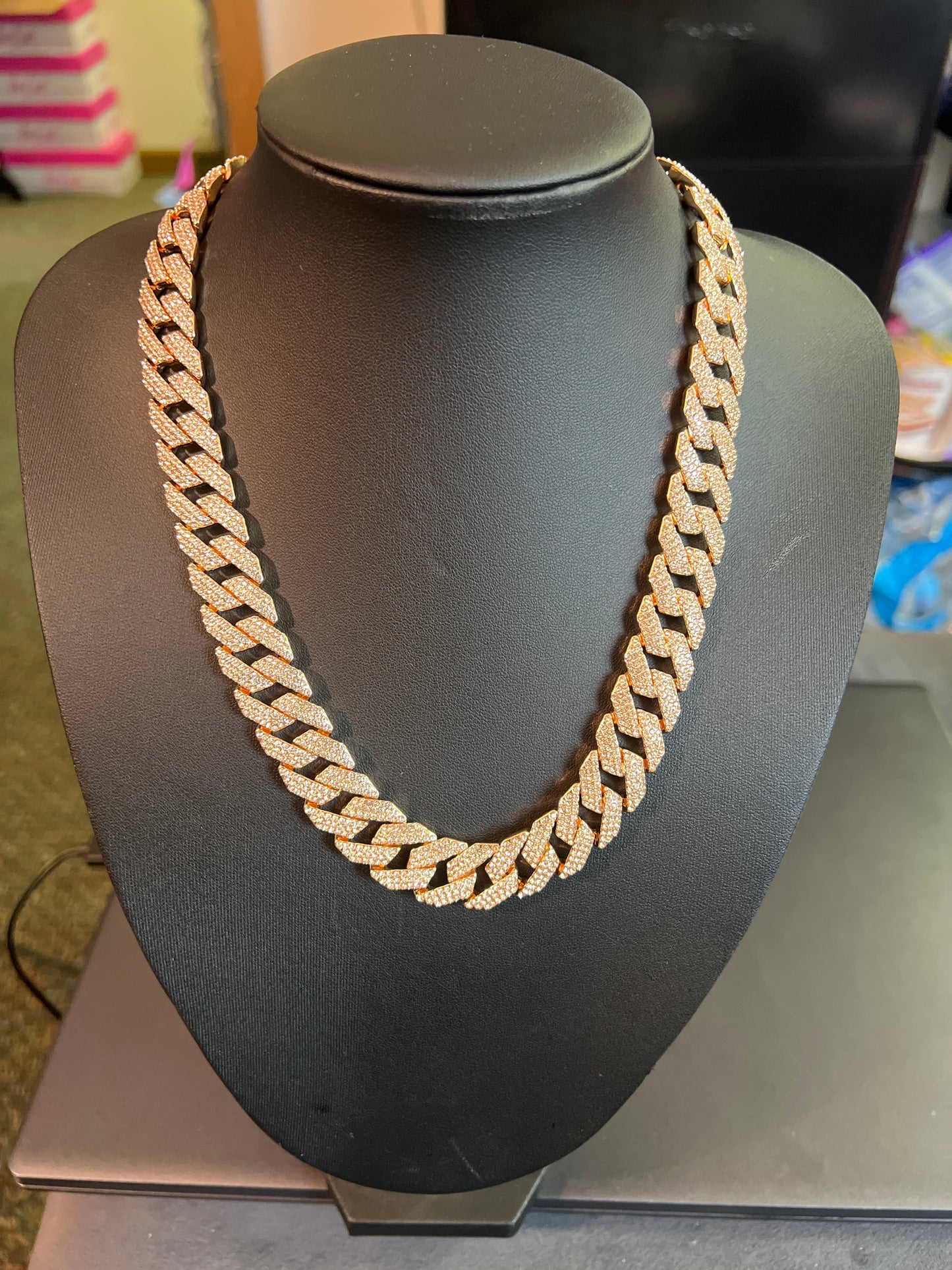 Gold Cuban Link Necklace