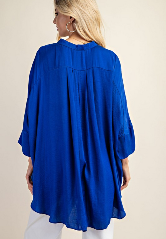 Effortlessly Casual Button Down Top