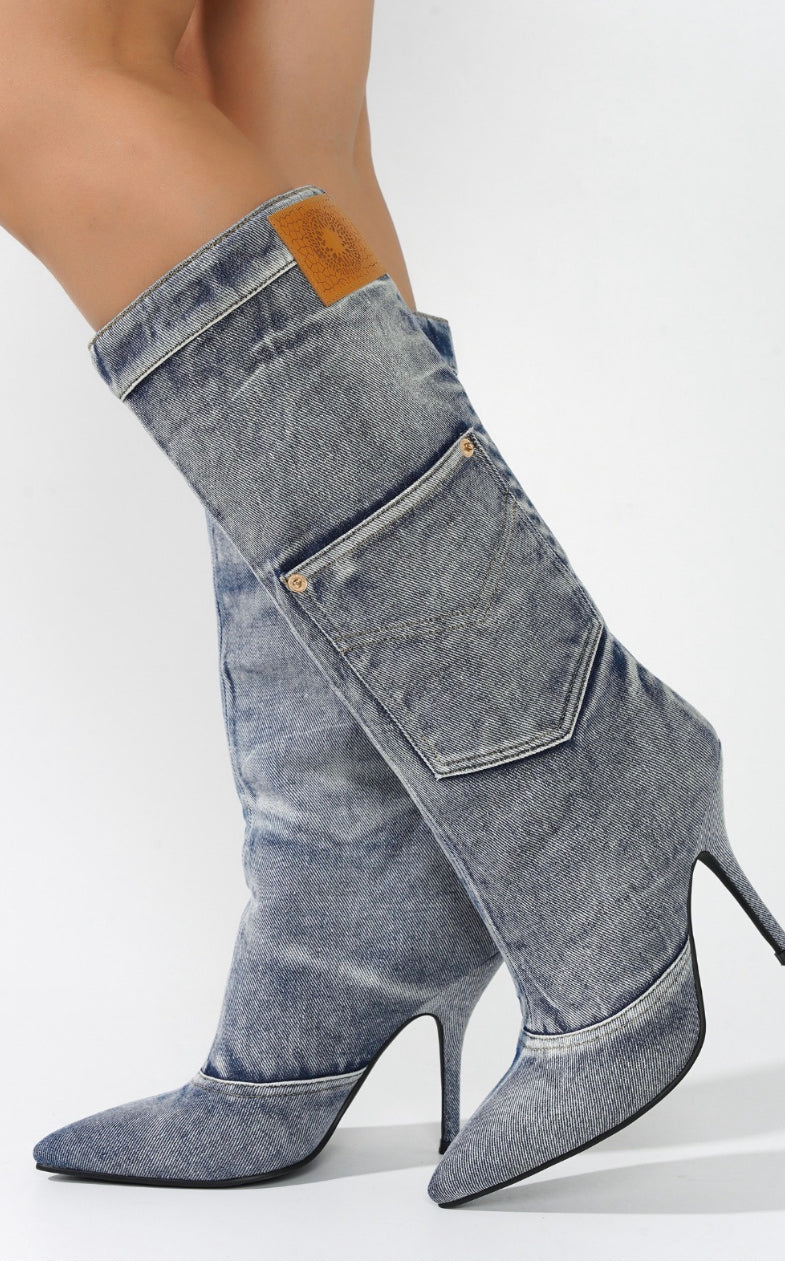 Billy Jean Denim Boot