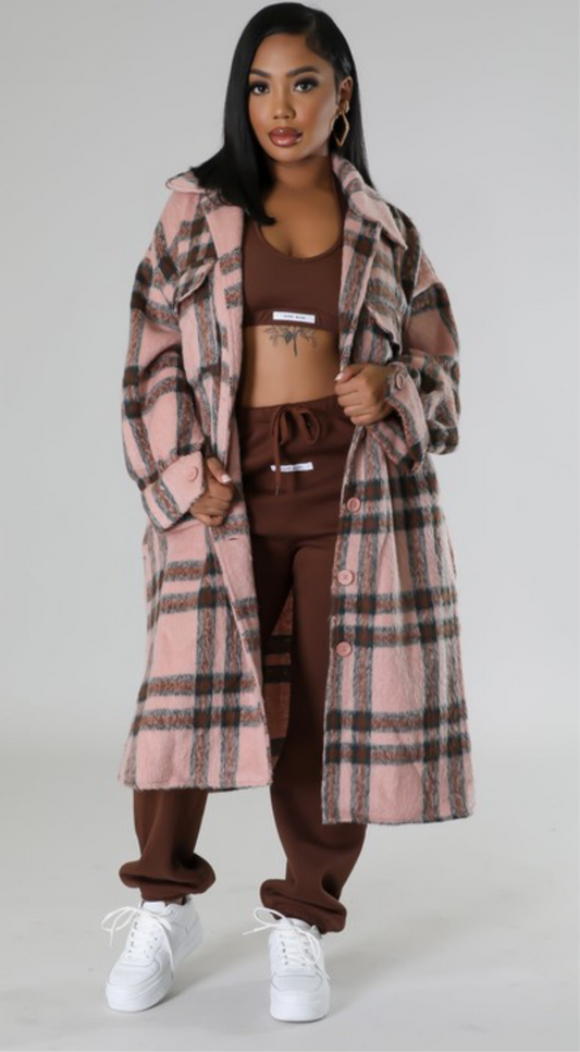 Mocha Plaid Shacket