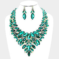 Emerald  ICEE Necklace Set