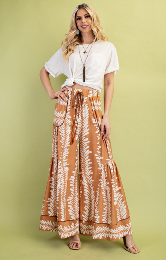 Paisley Tropical Pants