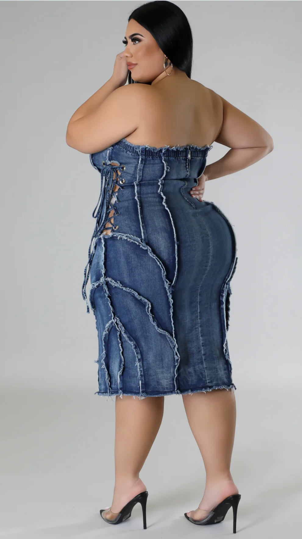 Destination Denim Tube Dress