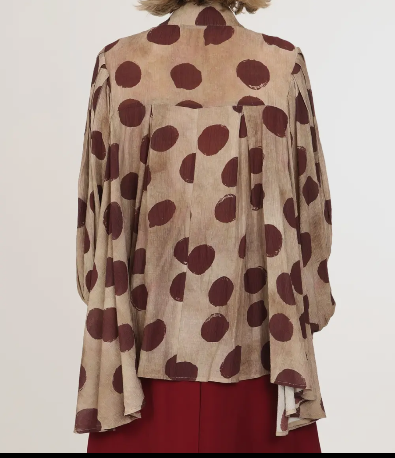 Fancy Pants Polka Dot Button-Up Shirt