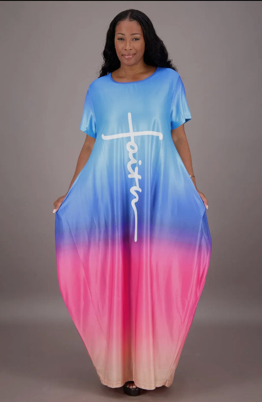 Faith Maxi Dress _Multi
