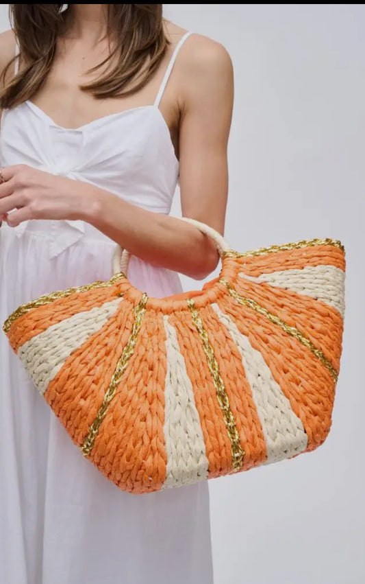 Summer Straw Tote