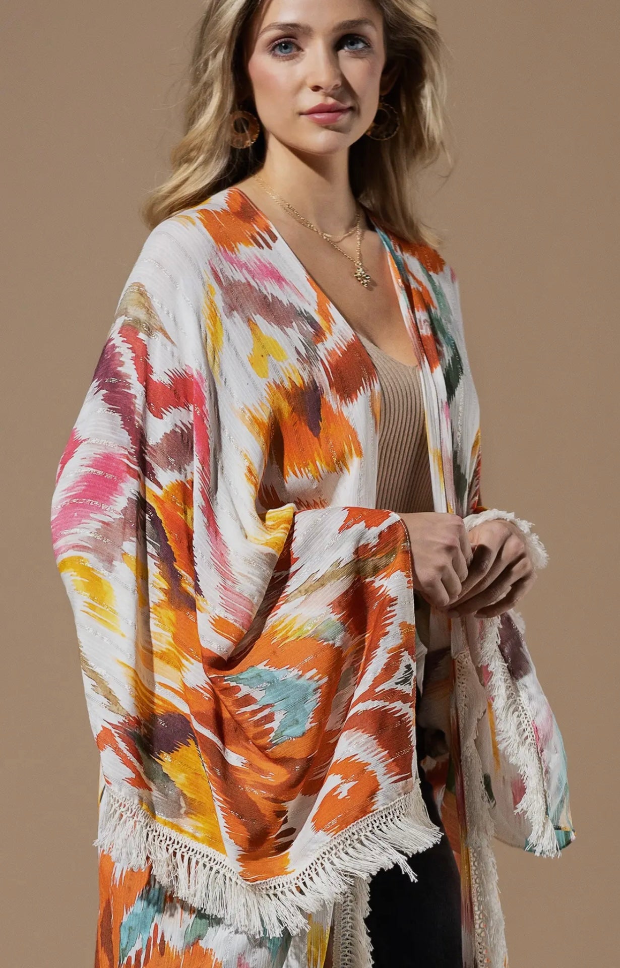 Malibu Yellow Kimono