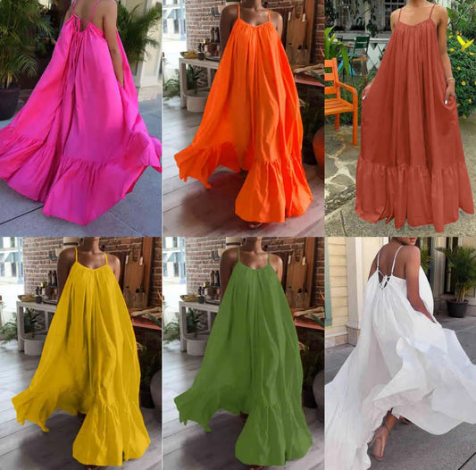Spring Forward Maxi Dress_Suggest to Size Down