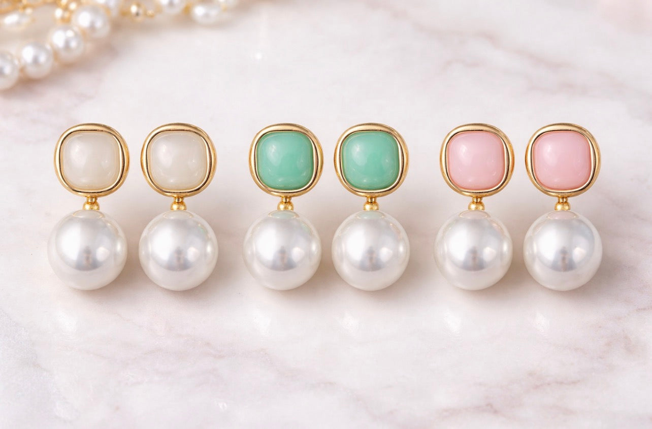 Travis Luxe Pearl Earrings