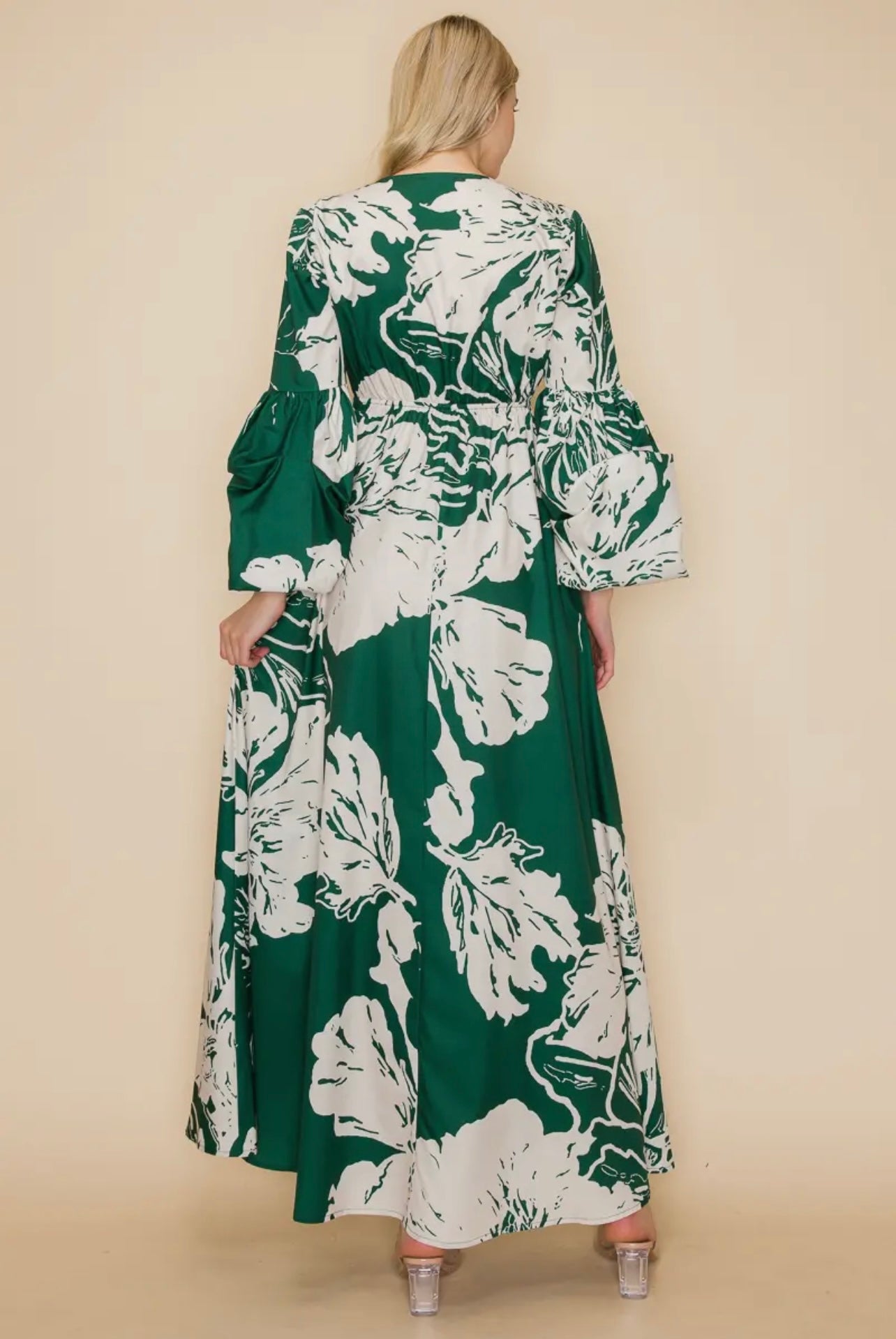 LaLa Emerald Green Maxi Dress