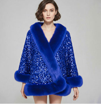 All Dolled Up Sequins Wrap