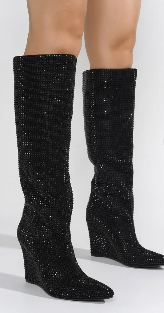 Coraline Rhinestone Boot