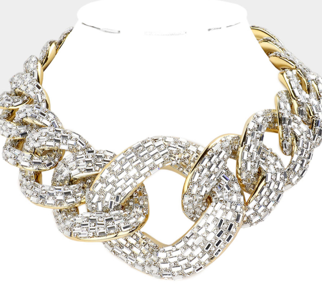 GoldBling Chain Link Necklace
