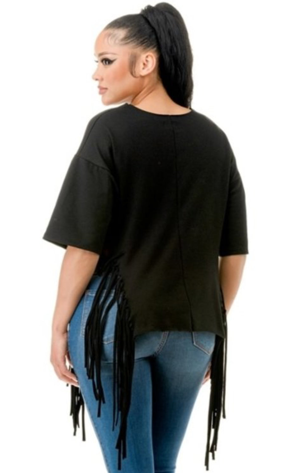 Layla Face Fringe Shirt