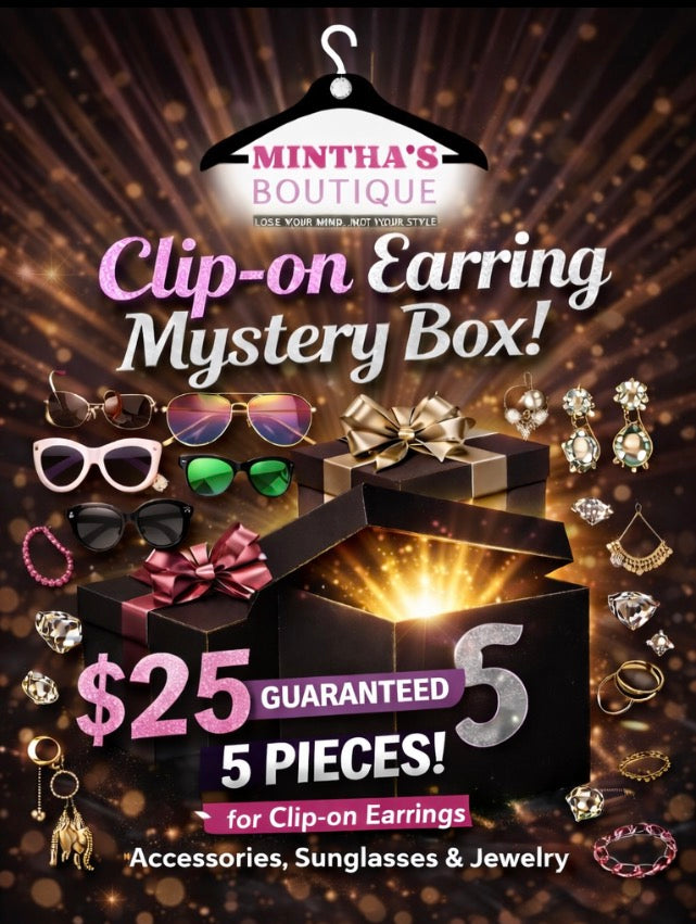 MYSTERY JEWELRY BOXES for CLIP EARS
