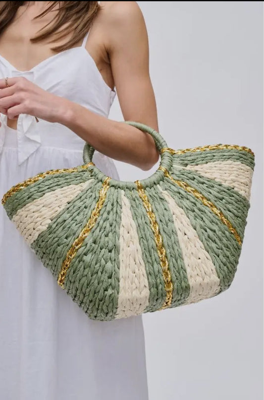 Summer Straw Tote