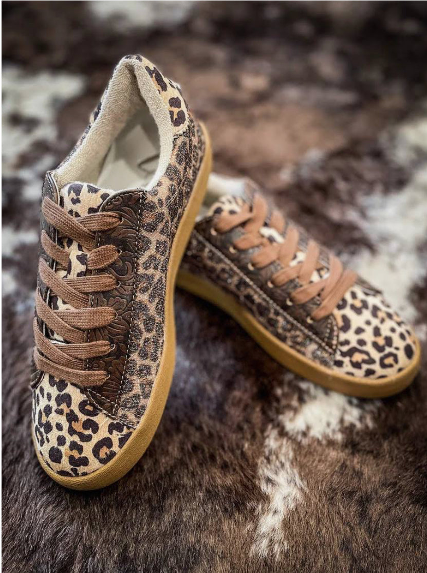 Swagger Leopard Sneaker