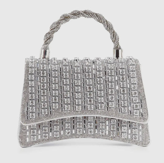 Katrina Evening Bag_Silver