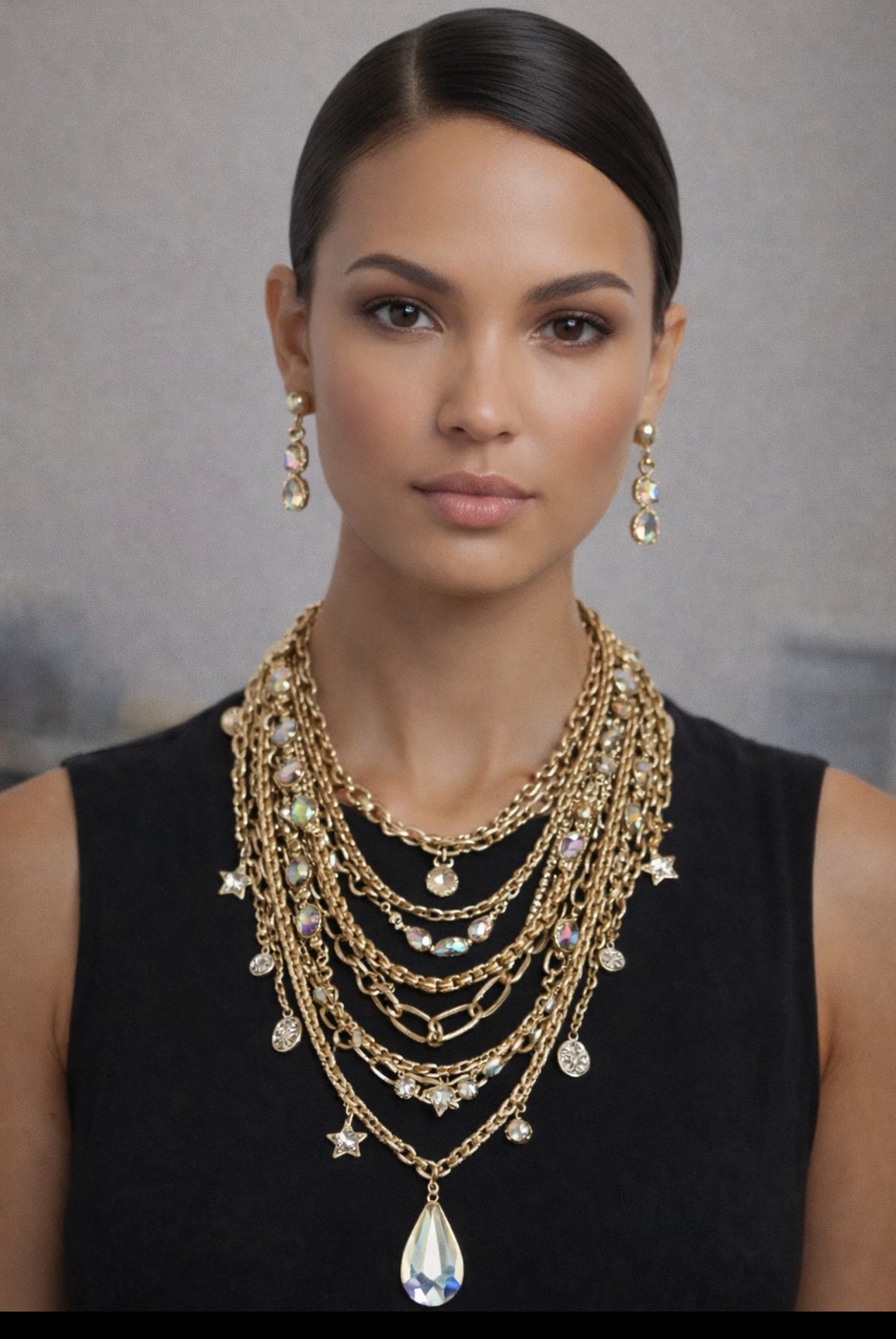 The Drama Layered Necklace