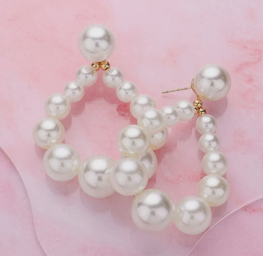 Pearl Teardrop Earring