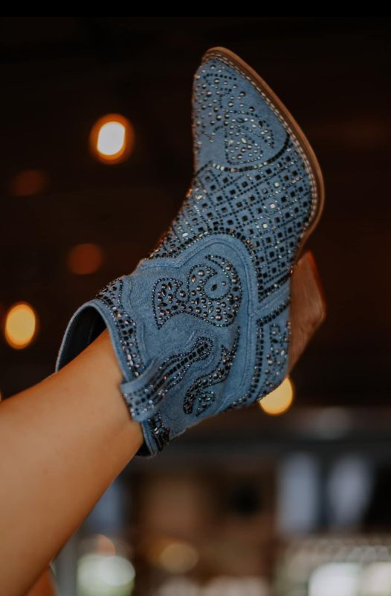 Show Off Ankle Bootie_Blue