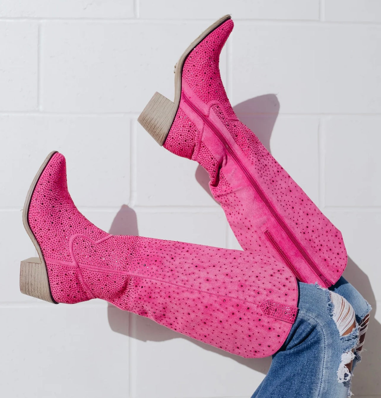 Barbie World Glamour Boots Rhinestone Boot