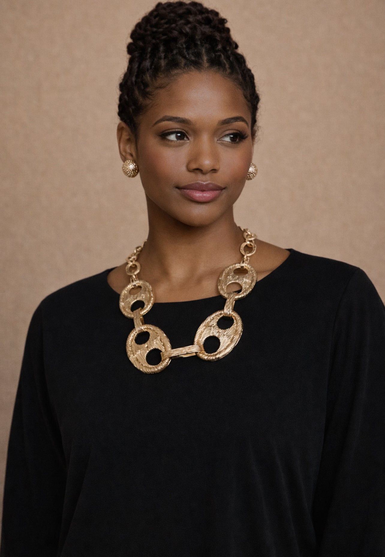 Fashion Statement Gucci Link Necklace Set