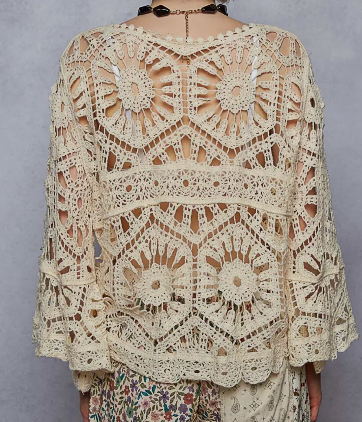 Flower Child Crochet Top