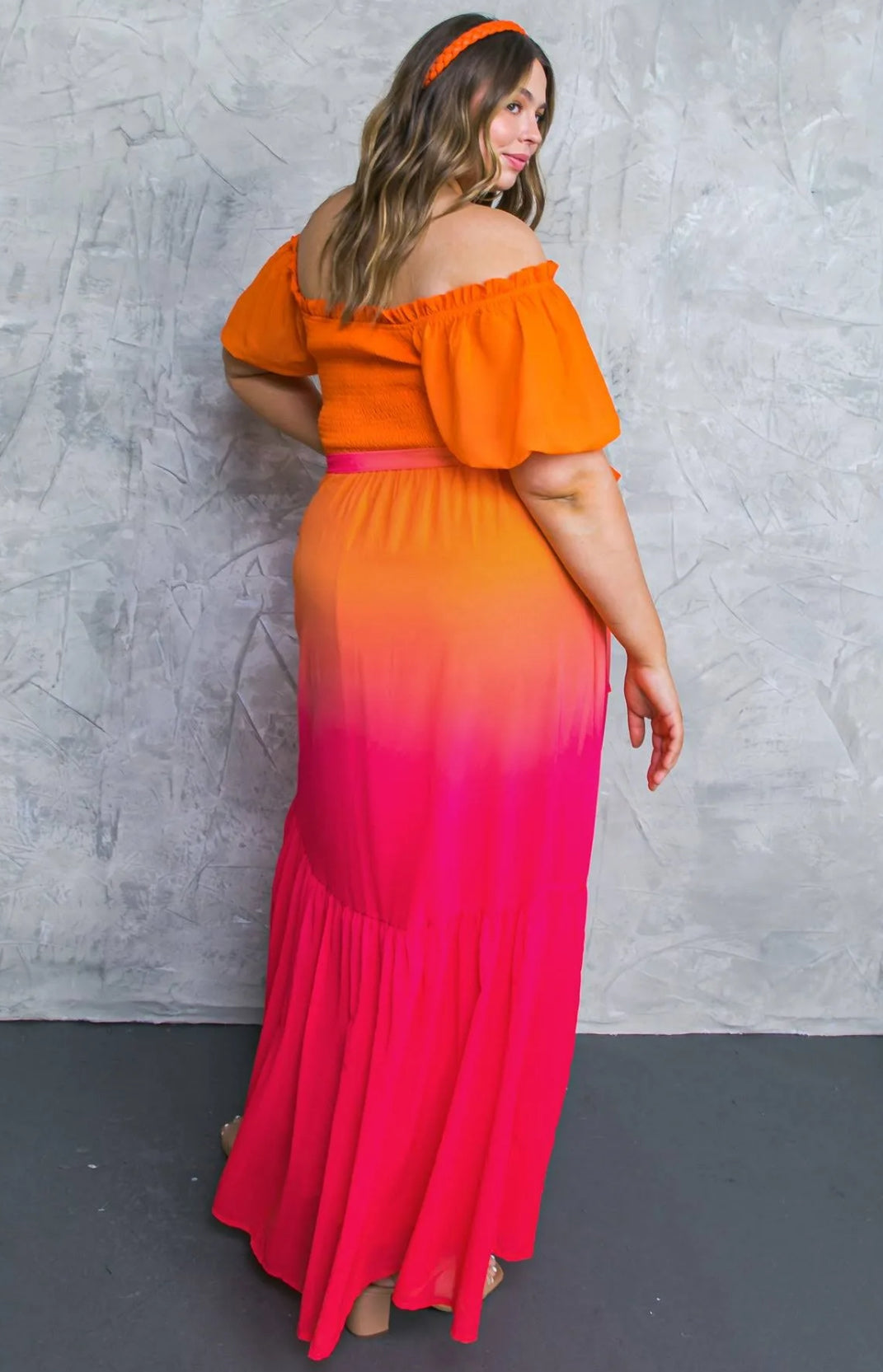 Hard To Focus Maxi Dress