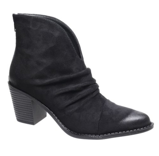 Skintight Black Bootie