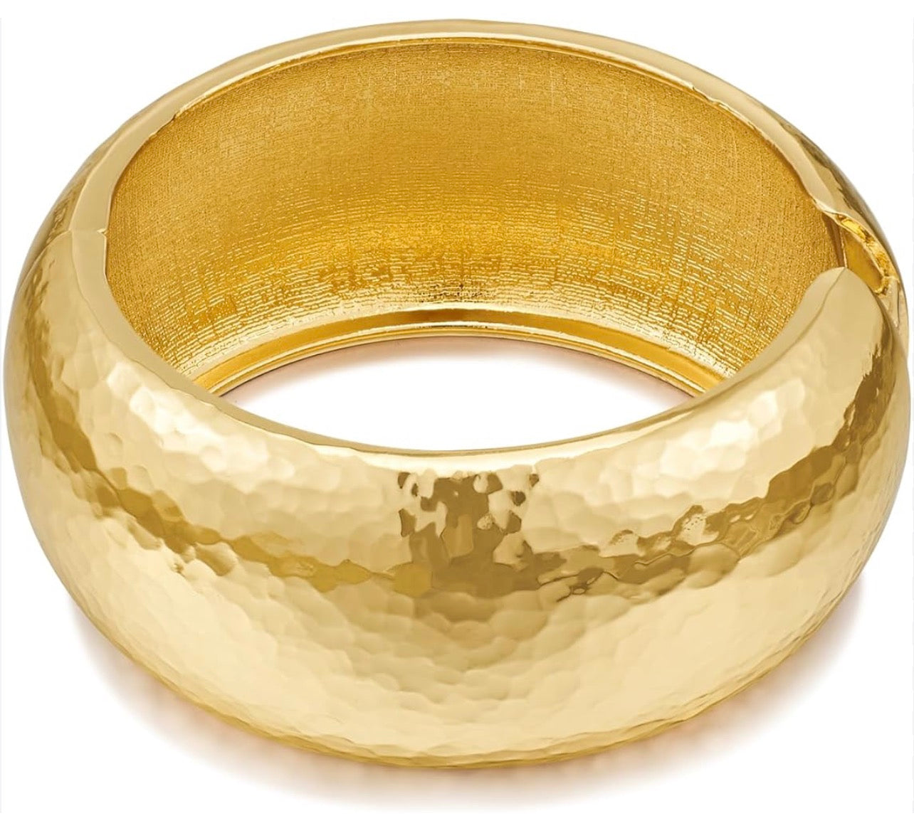 Wide Bold Hinged Bracelet
