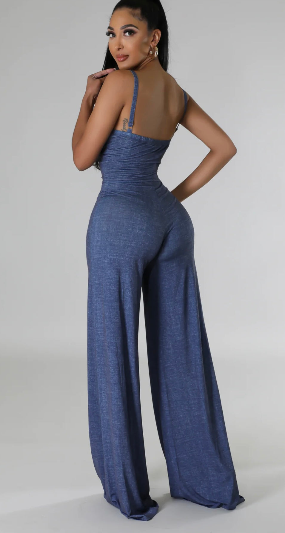 Denim Statement Piece Jumpsuit