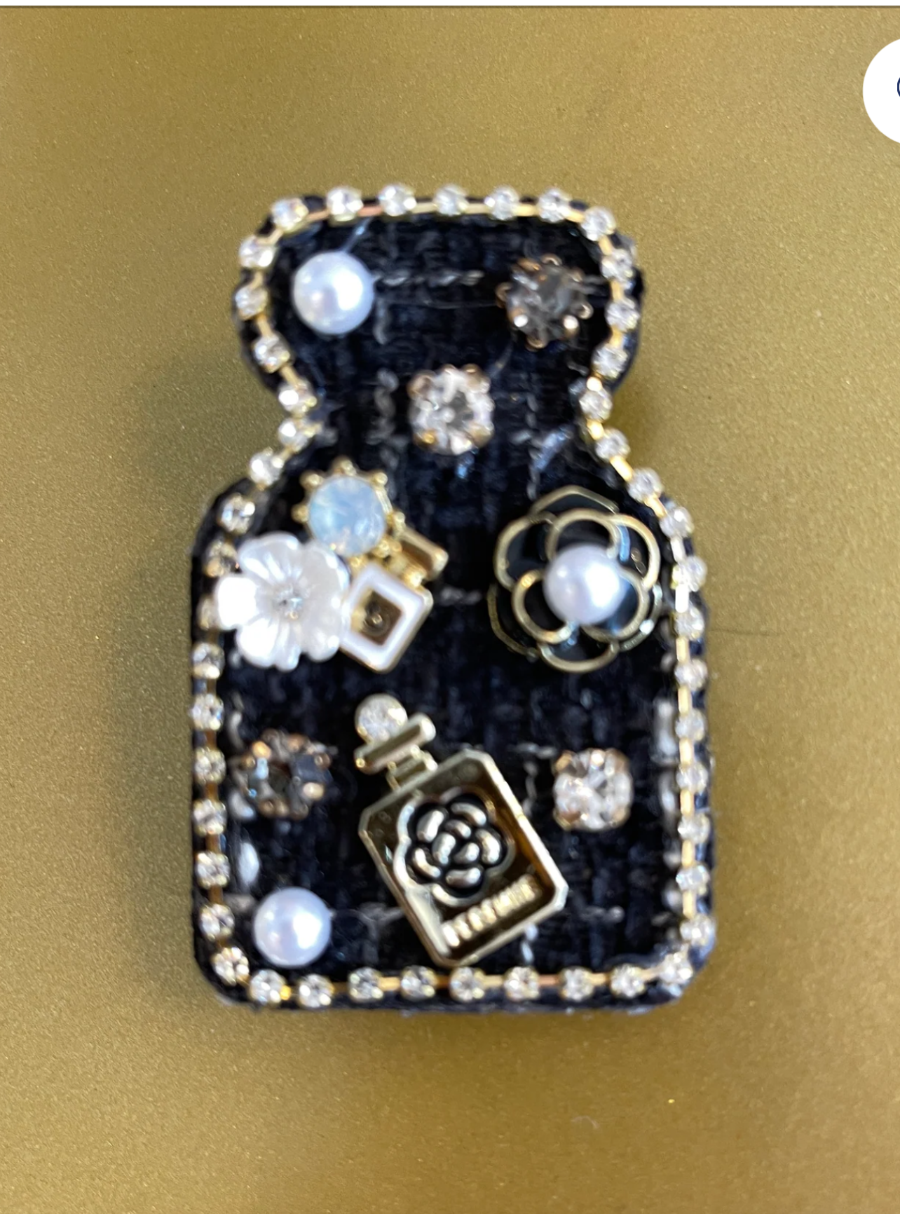 PEARL & GLO BROOCH