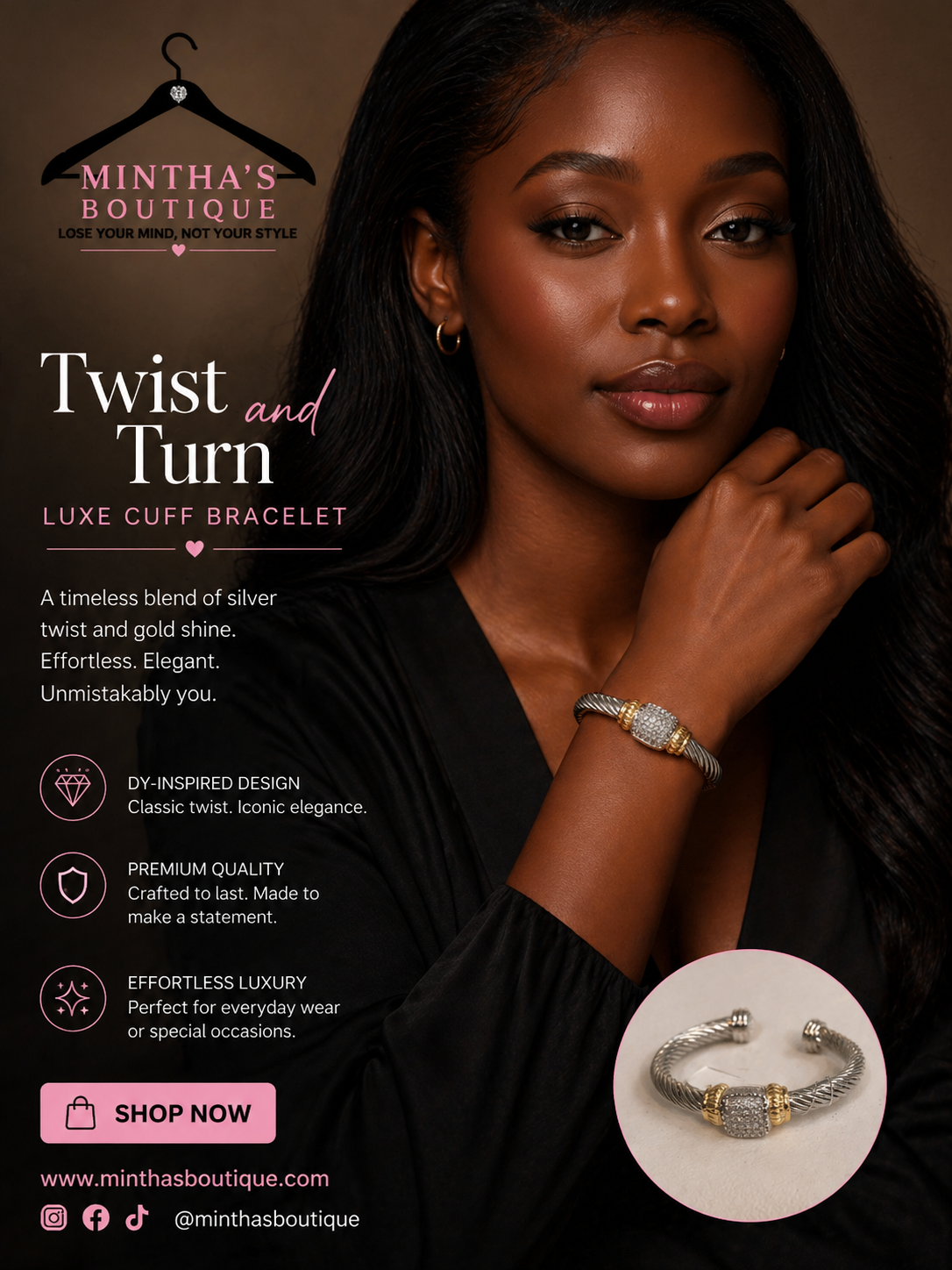 Twist & Turn Luxe Bracelet
