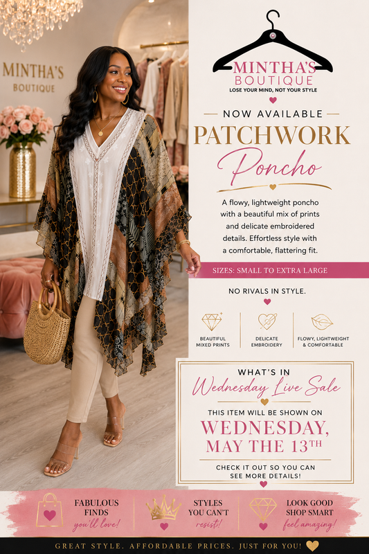Patchwork Poncho