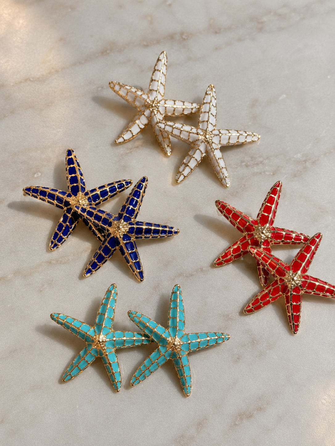 Luxe Starfish Earrings