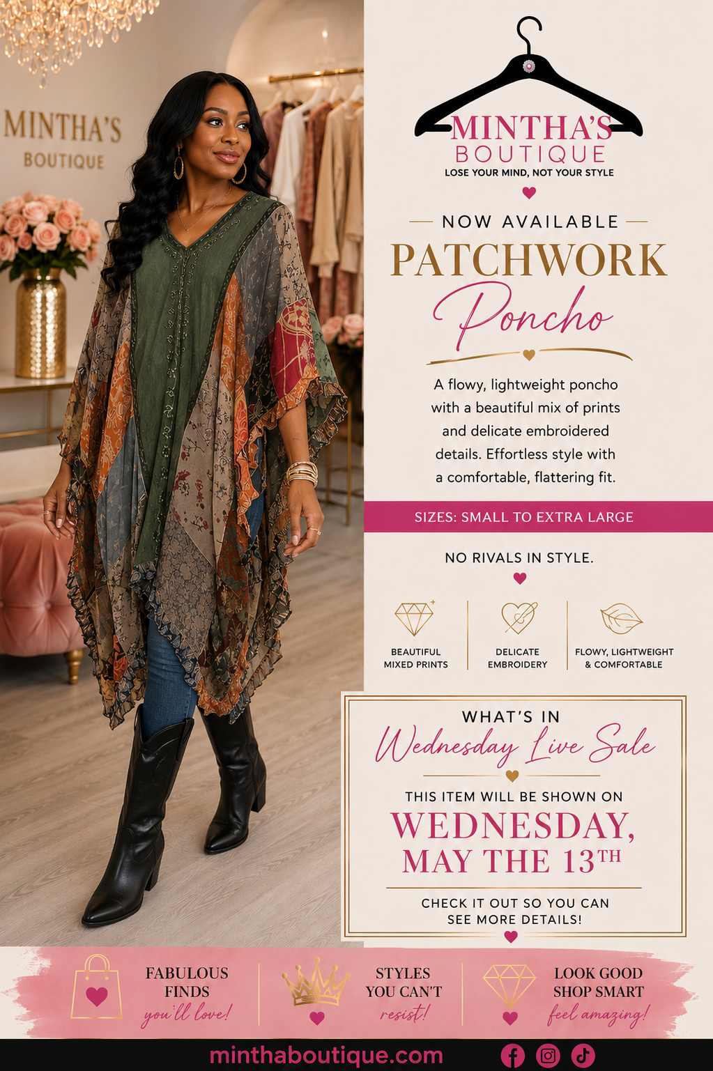 Patchwork Poncho