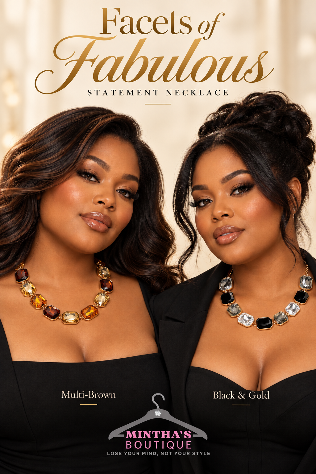 Facets of Fabulous Necklace