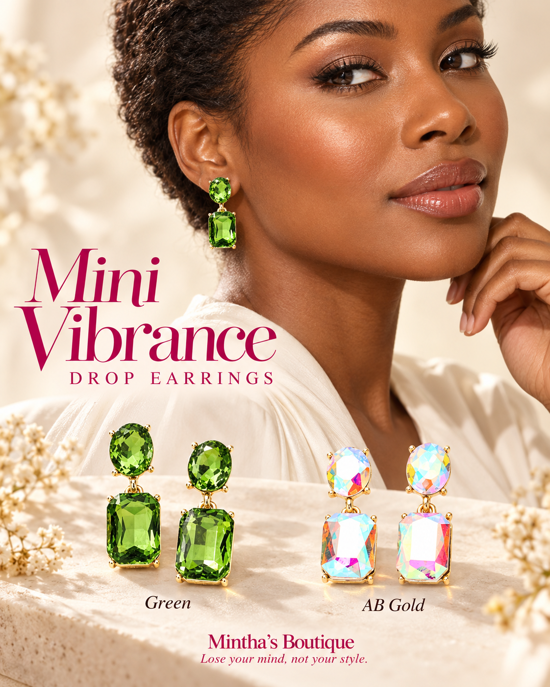 Mini Vibrance Drop Earrings