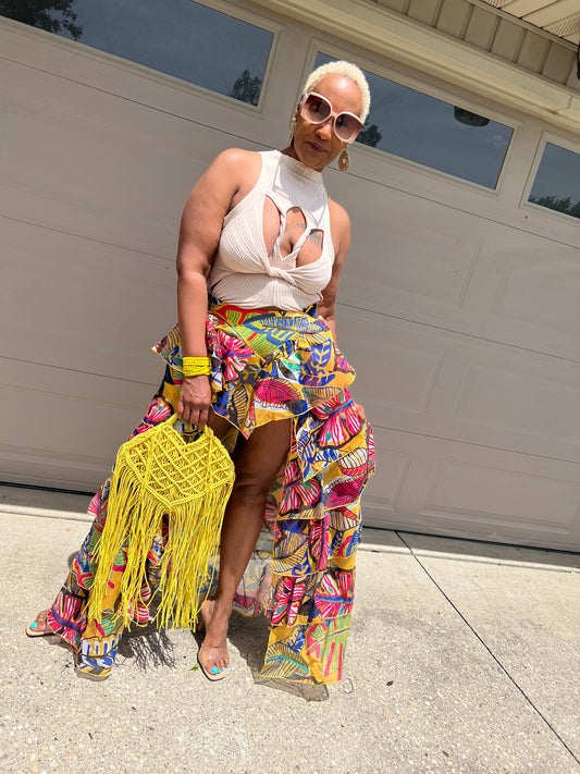 VACAY HighLow Skirt (Suggest go up in size)