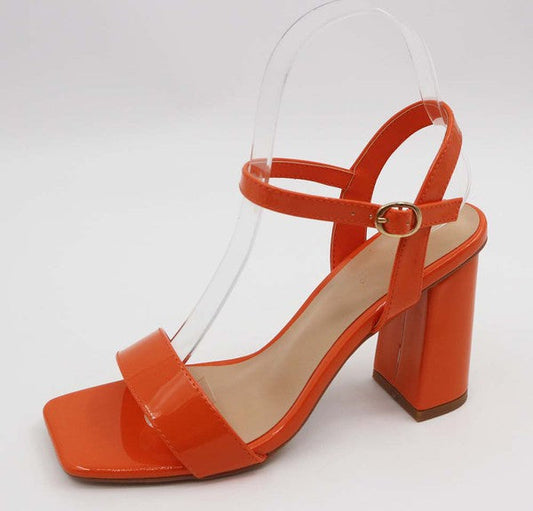 Patty Patent Sandal