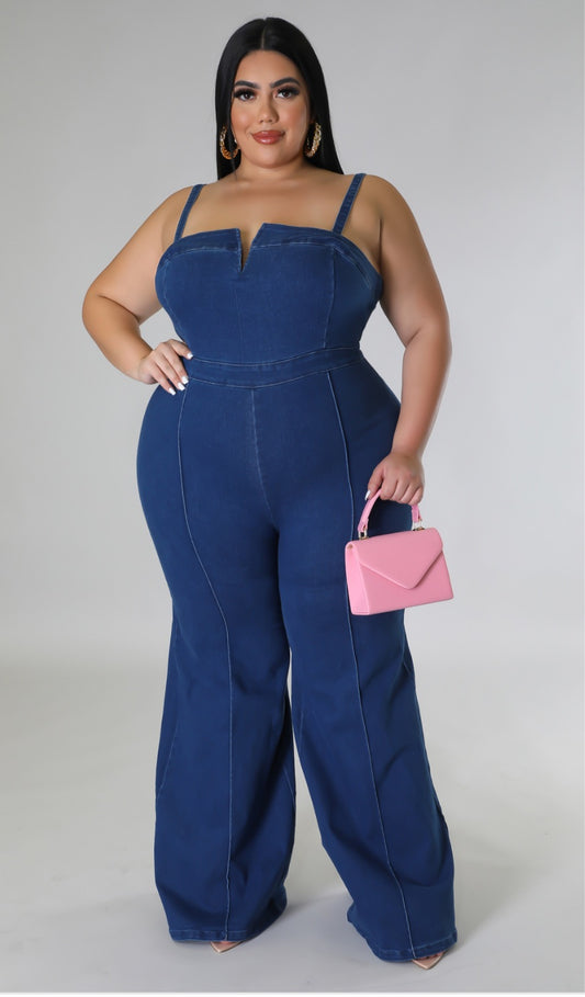 Ashanti Denim Jumpsuit