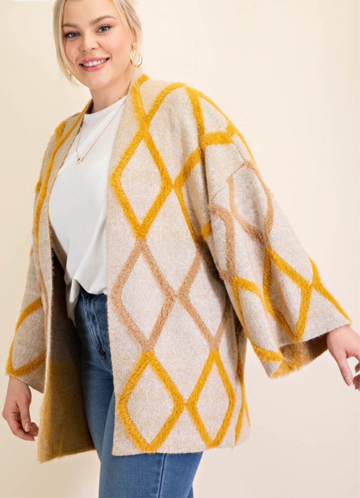 ZigZag Pattern Cardigan