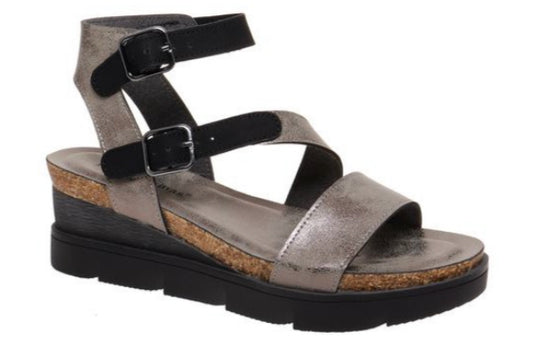 Bella Wedge Strap Sandal