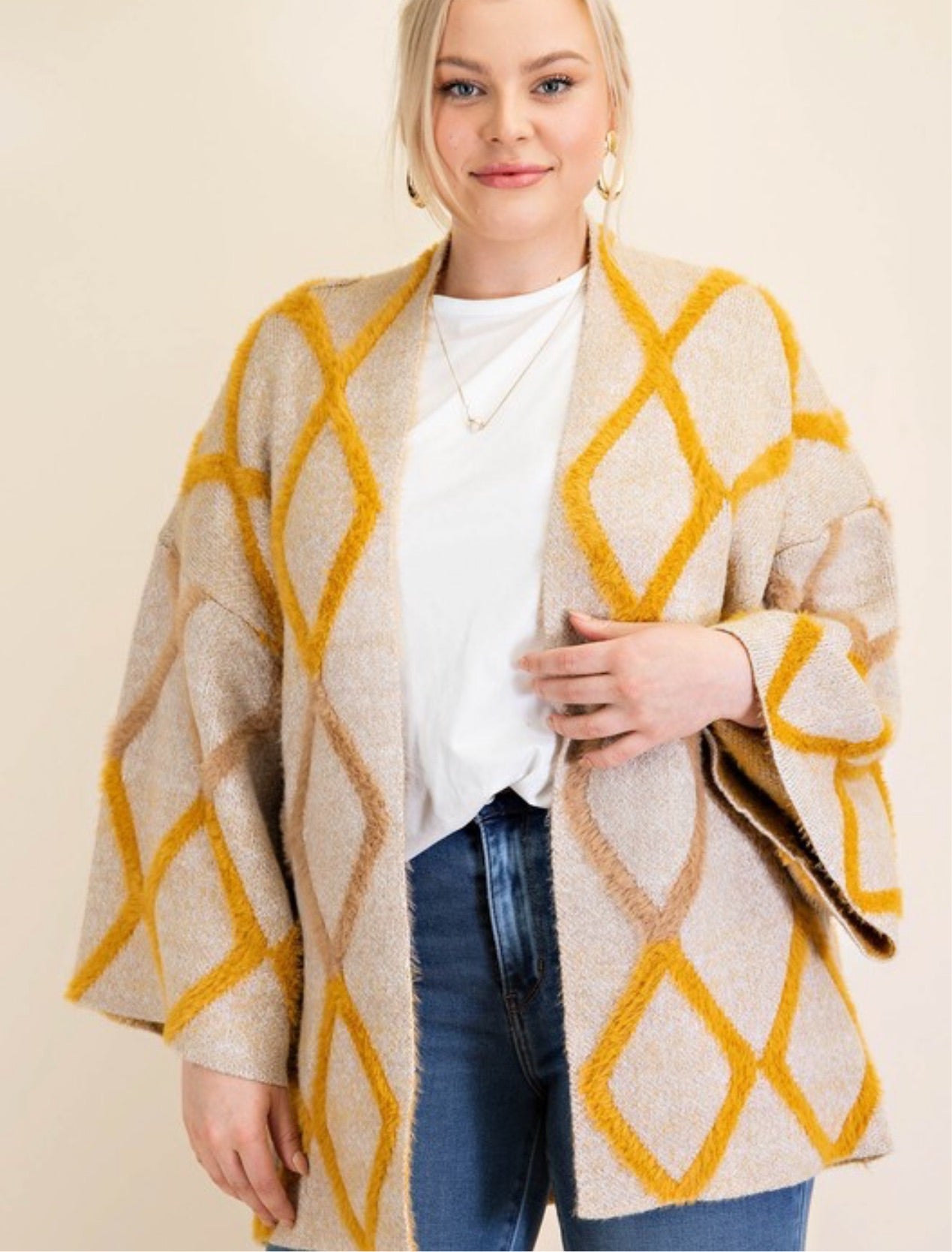 ZigZag Pattern Cardigan